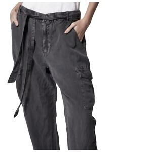 Young Fabulous & Broke belted cargo jogger pants medium P2 2513